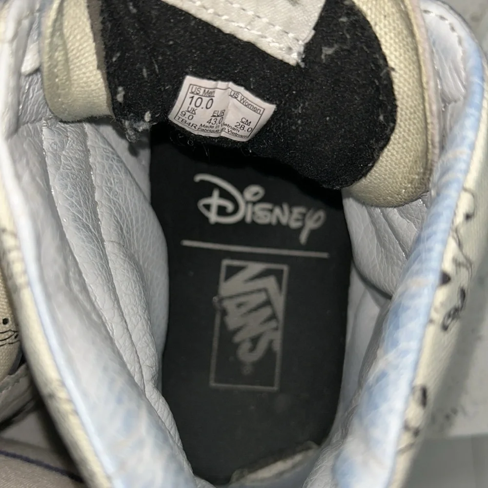 Vans x Disney 101 Dalmatians RARE Sk8-Hi High Top Lace Up Sneakers - Size 10